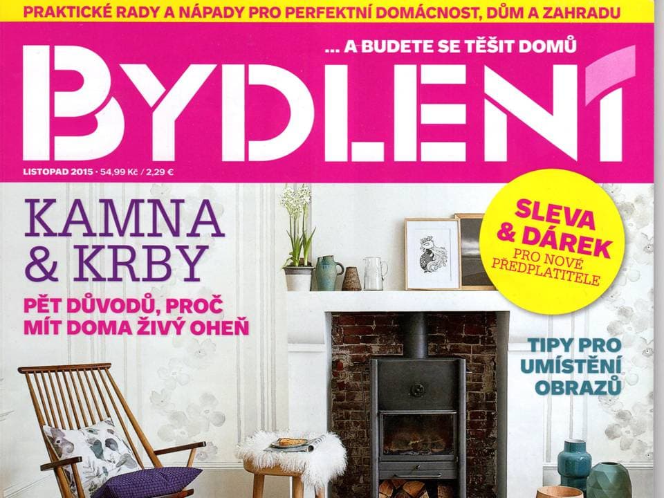 Můj interiér v časopise Bydlení